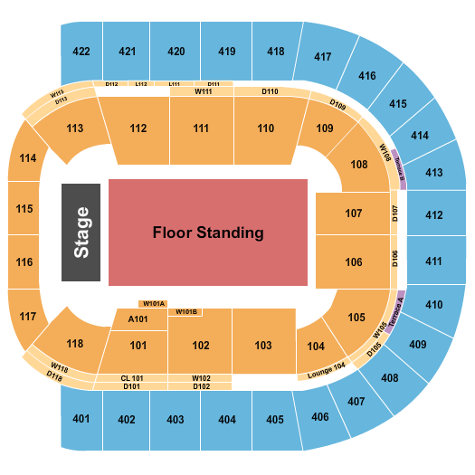 O2 Arena Disturbed Seating Chart